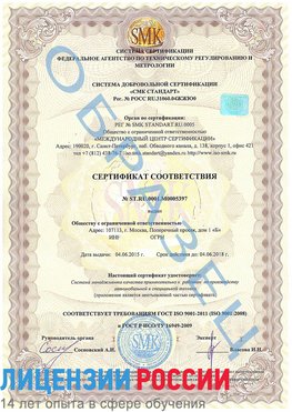 Образец сертификата соответствия Тында Сертификат ISO/TS 16949